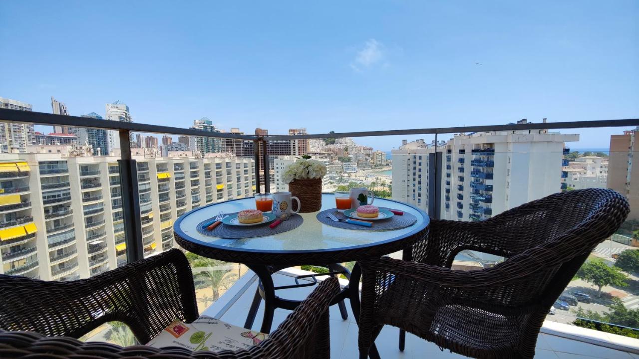 Cala Alta Sea View Apartment 베니돔 외부 사진